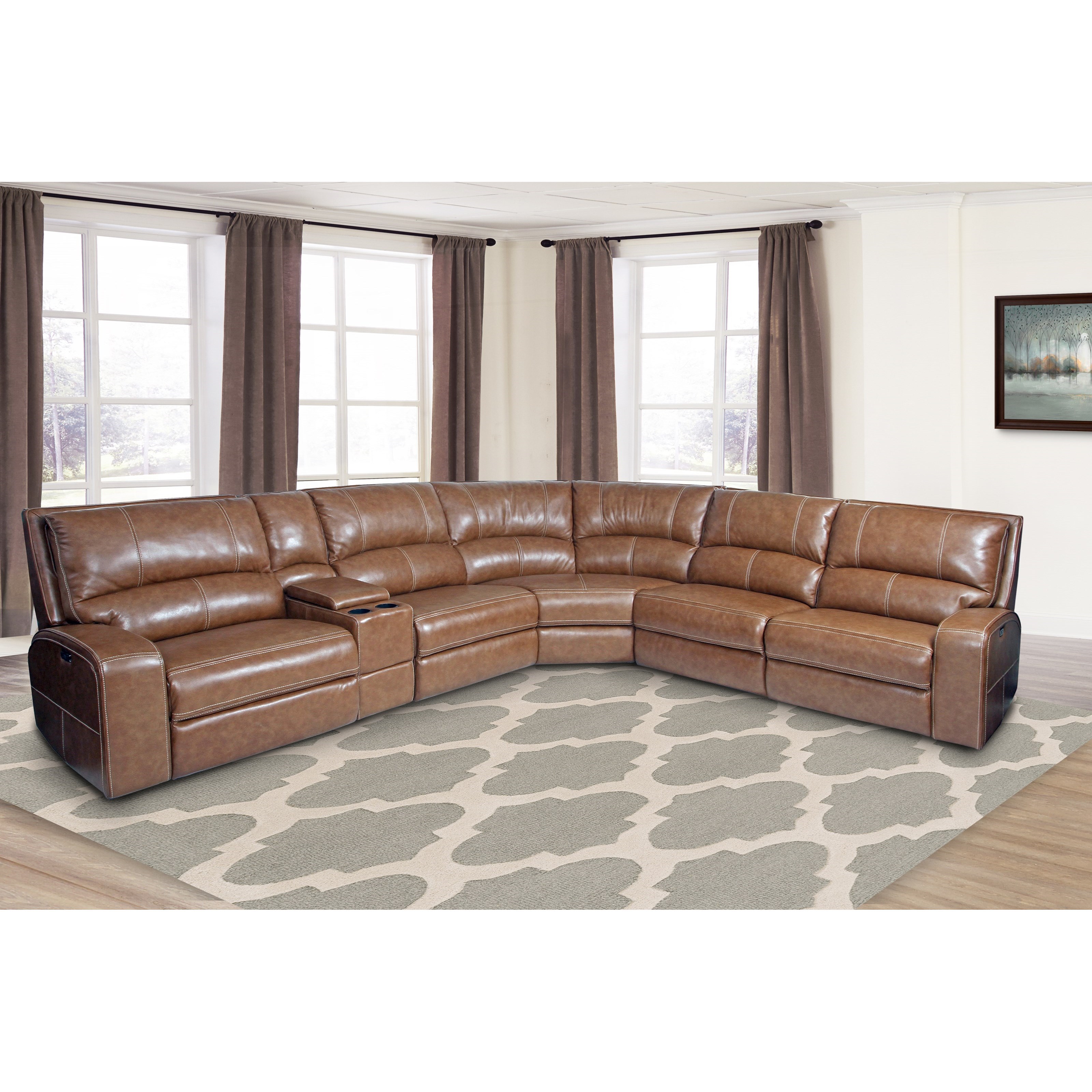 Parker Living Swift Casual Power Reclining Sectional Sofa with Power